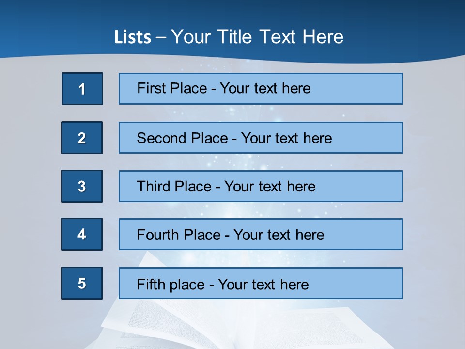 Light Bright Information PowerPoint Template