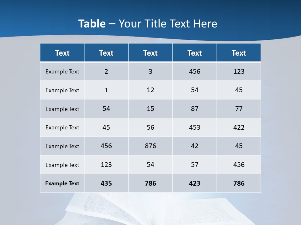 Light Bright Information PowerPoint Template