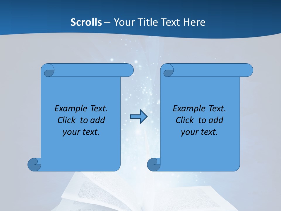 Light Bright Information PowerPoint Template