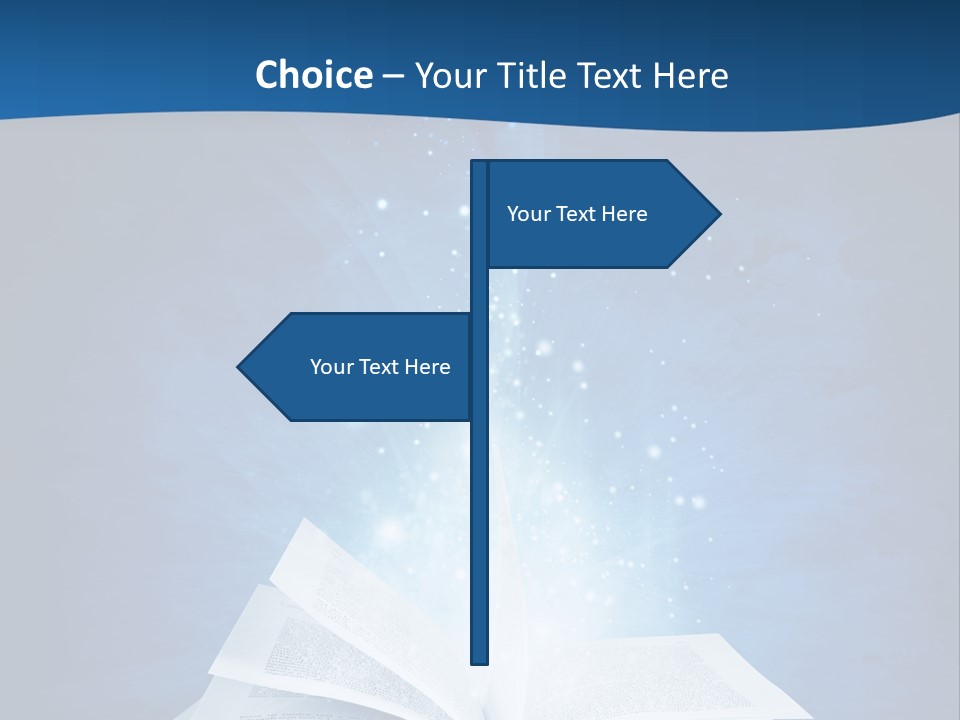 Light Bright Information PowerPoint Template