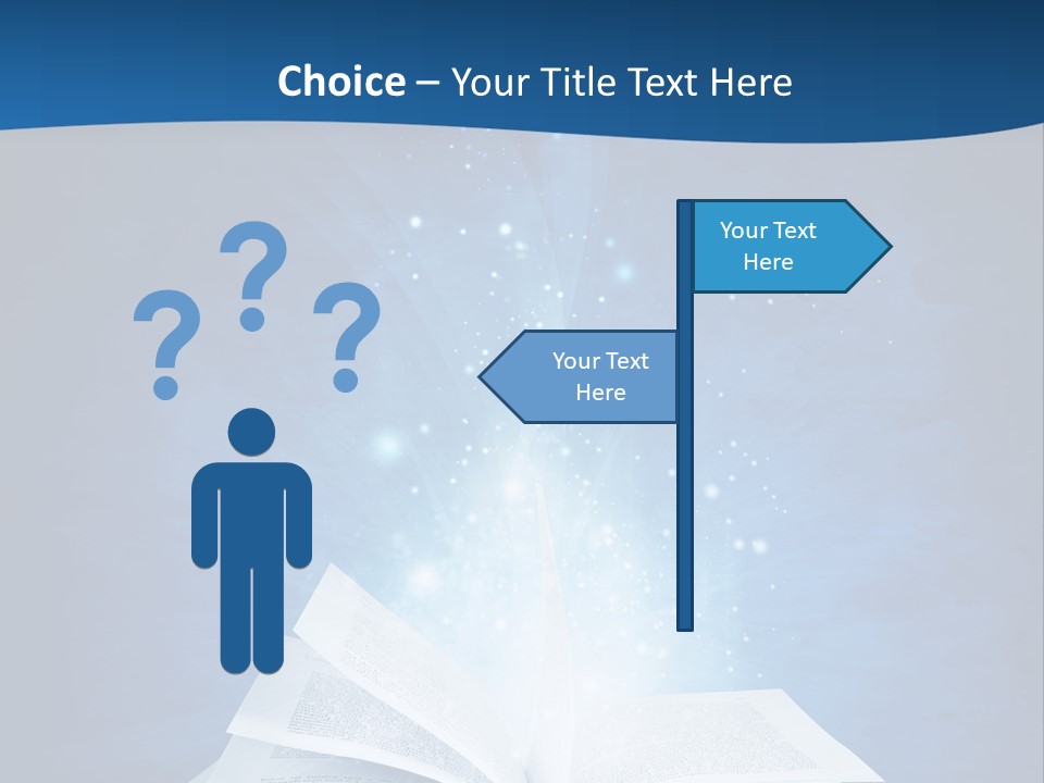 Light Bright Information PowerPoint Template