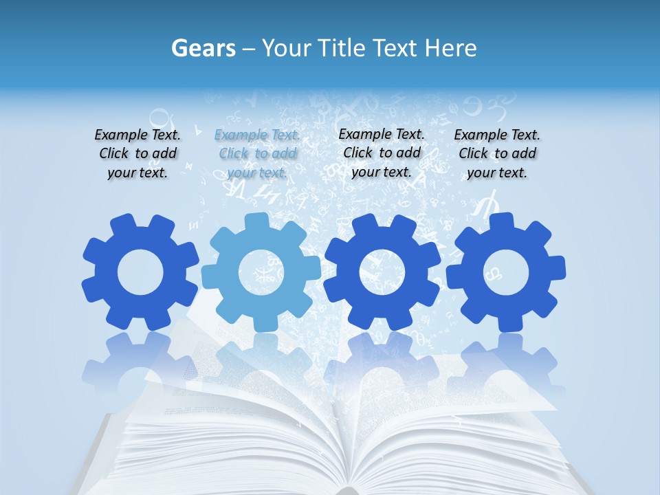 Letter Research Learning PowerPoint Template