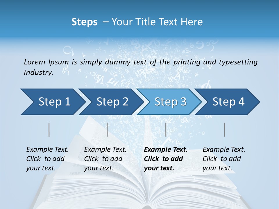 Letter Research Learning PowerPoint Template