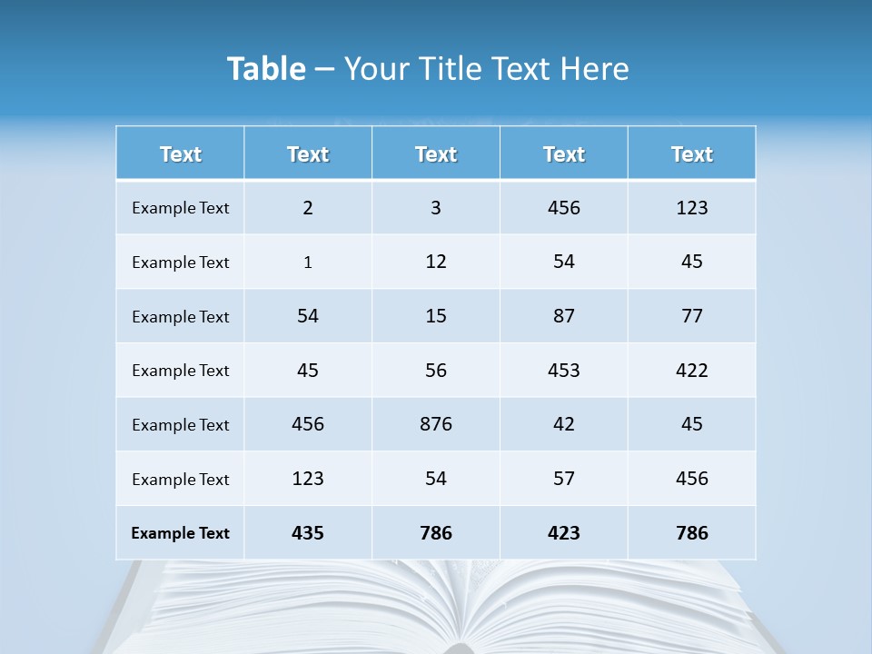 Letter Research Learning PowerPoint Template