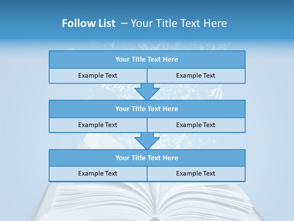 Letter Research Learning PowerPoint Template