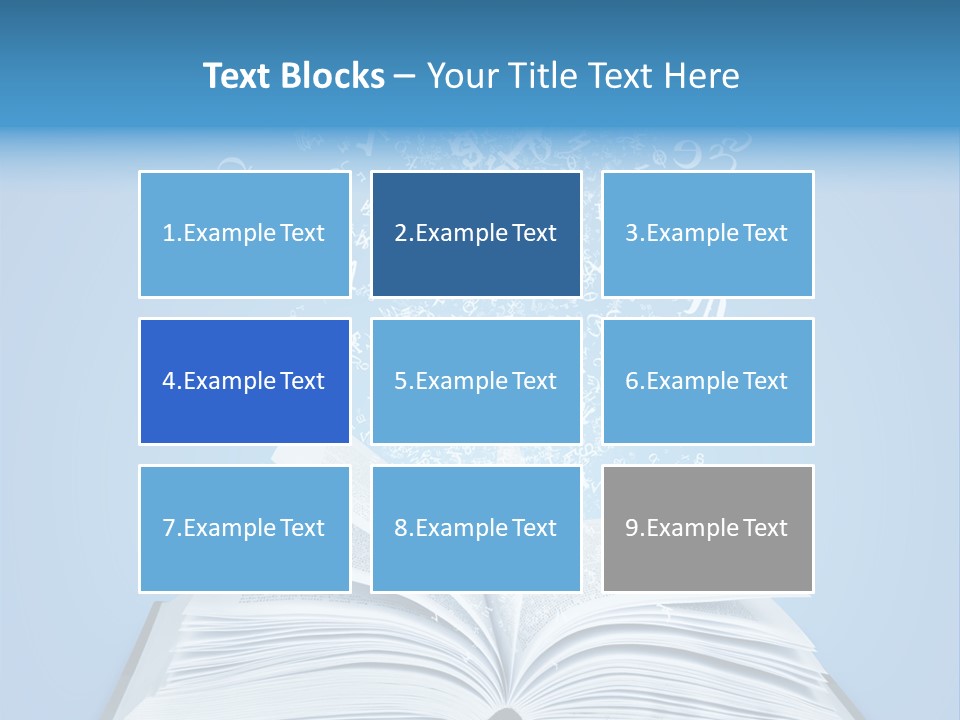 Letter Research Learning PowerPoint Template