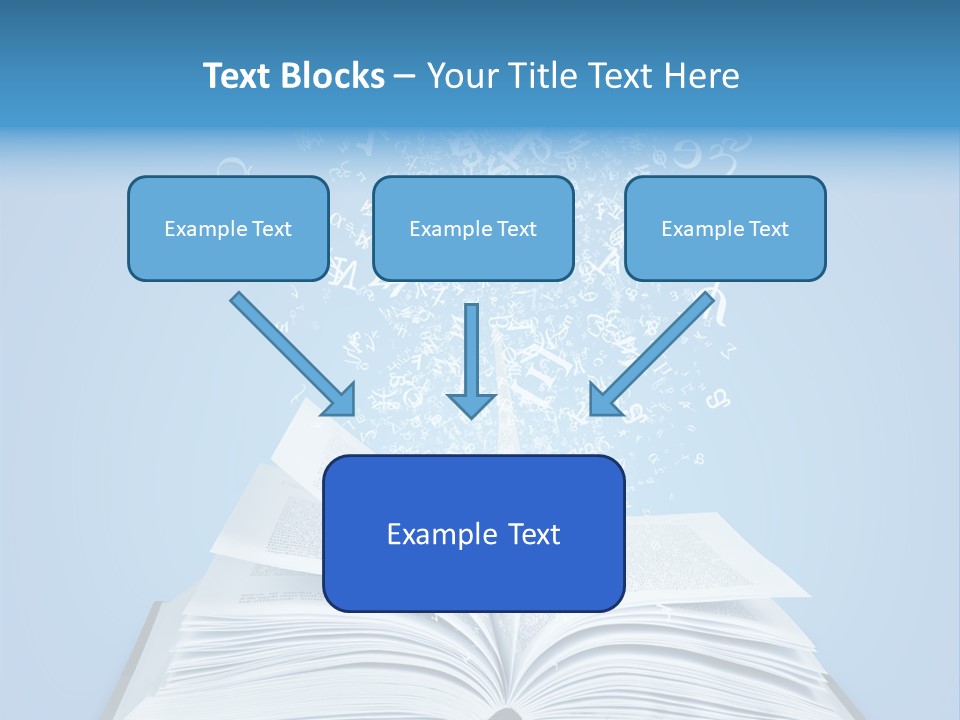 Letter Research Learning PowerPoint Template