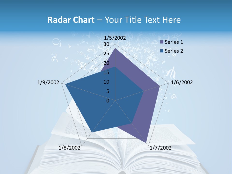 Letter Research Learning PowerPoint Template
