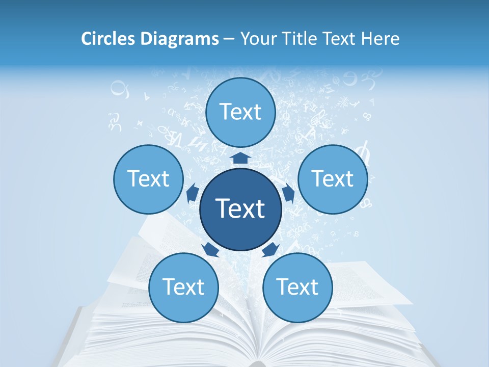 Letter Research Learning PowerPoint Template