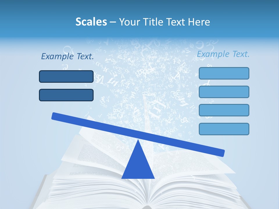 Letter Research Learning PowerPoint Template