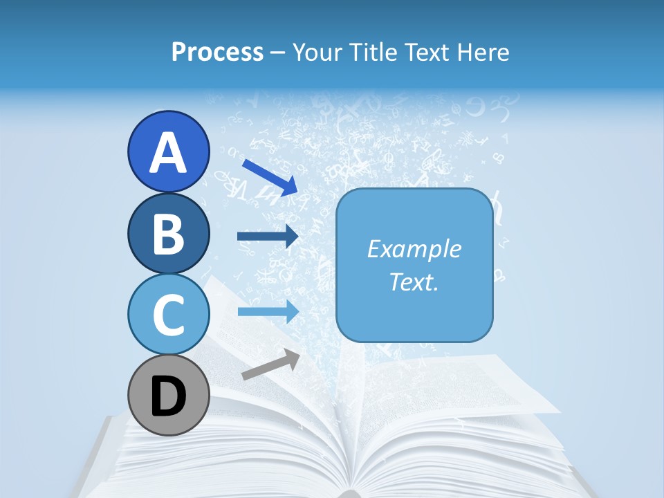 Letter Research Learning PowerPoint Template