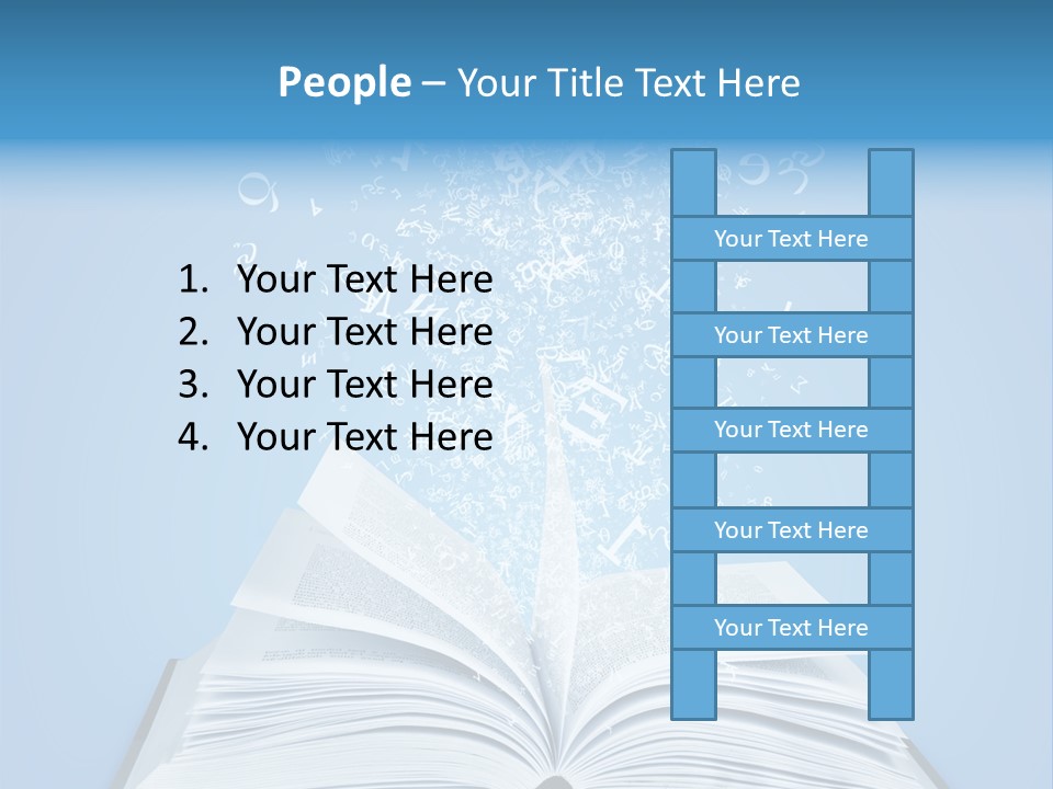 Letter Research Learning PowerPoint Template
