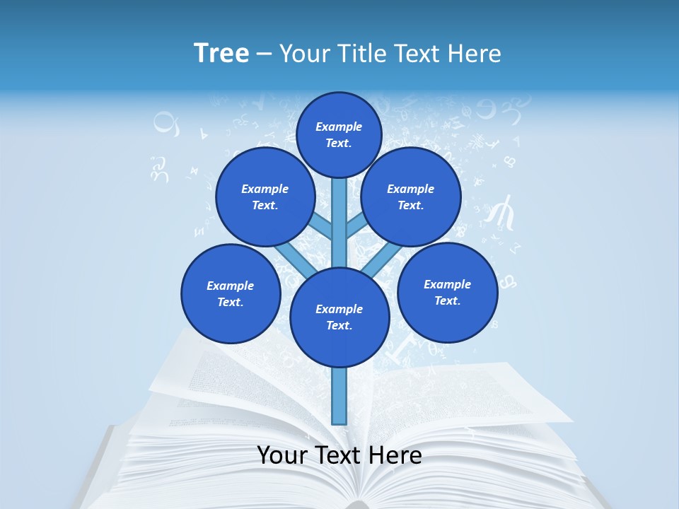 Letter Research Learning PowerPoint Template