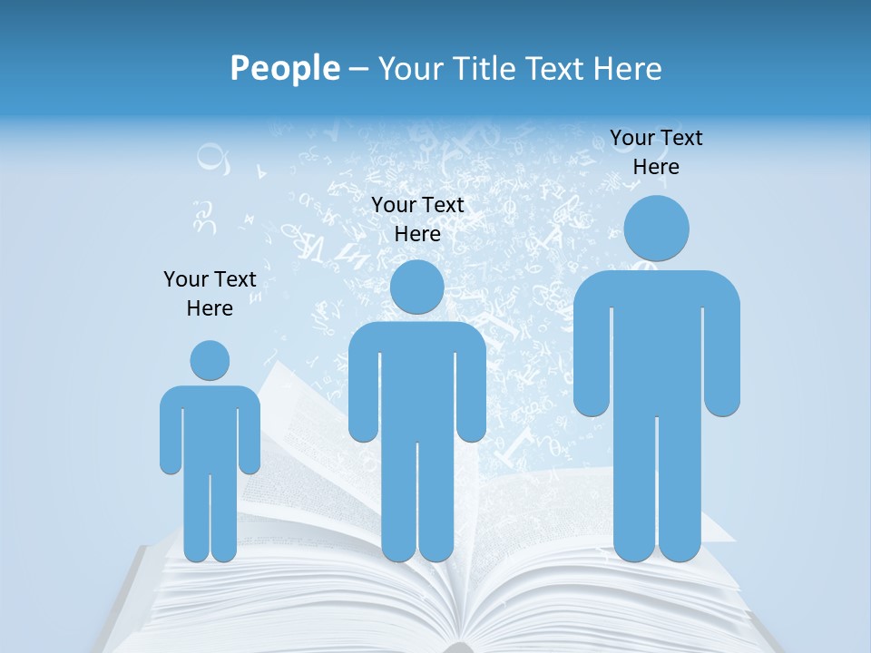 Letter Research Learning PowerPoint Template