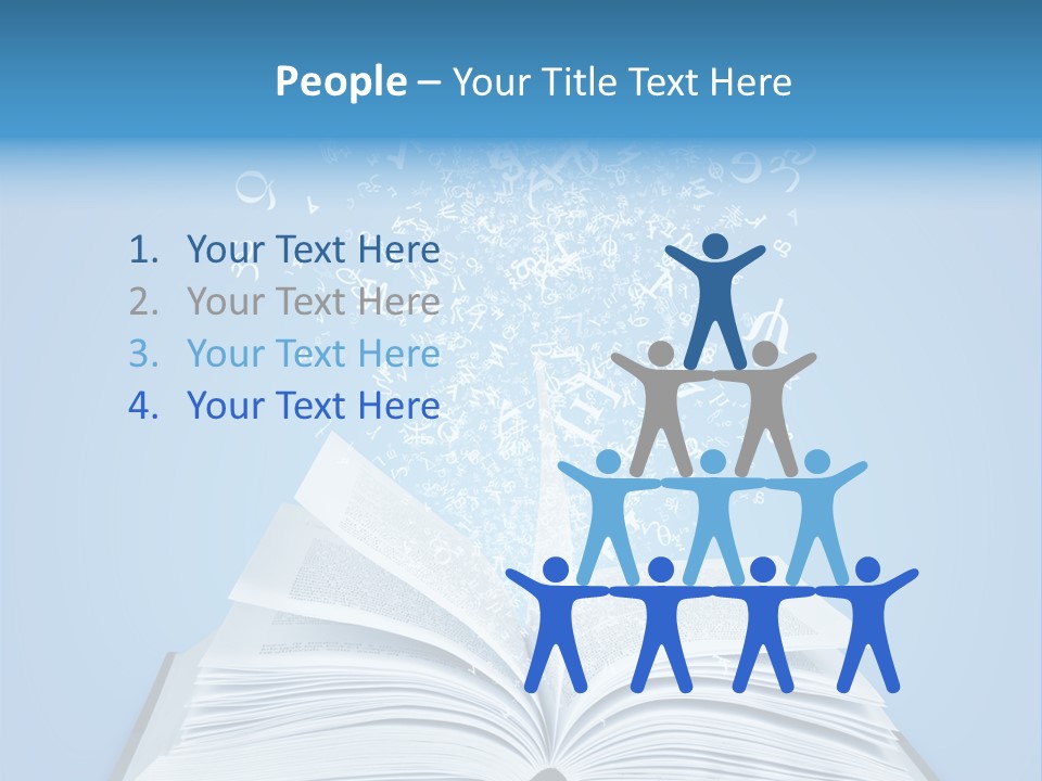 Letter Research Learning PowerPoint Template