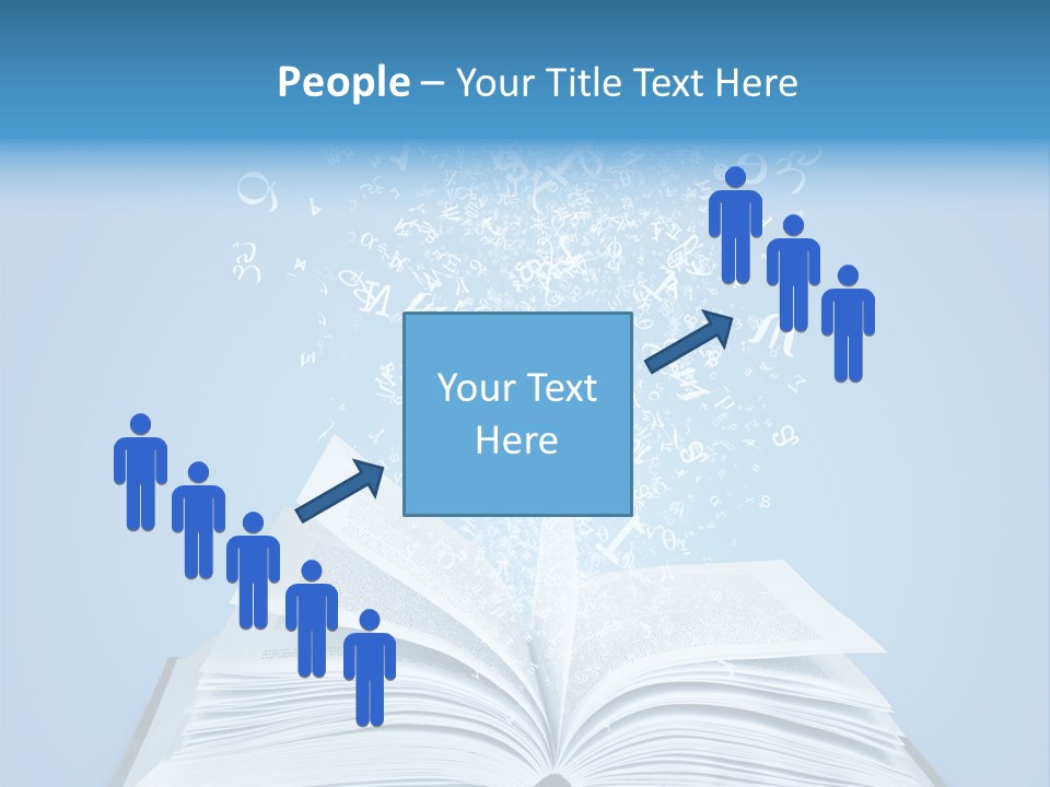 Letter Research Learning PowerPoint Template