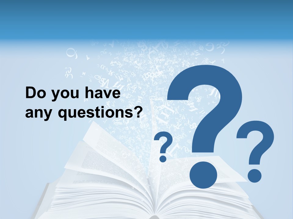 Letter Research Learning PowerPoint Template