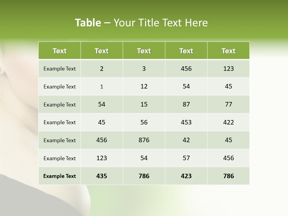 Shine Beautiful Fresh PowerPoint Template