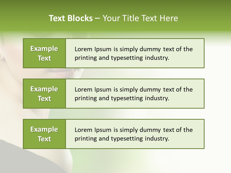 Shine Beautiful Fresh PowerPoint Template