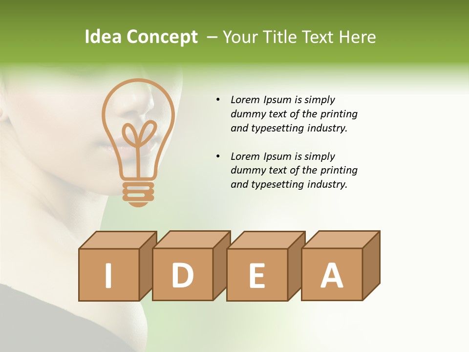 Shine Beautiful Fresh PowerPoint Template