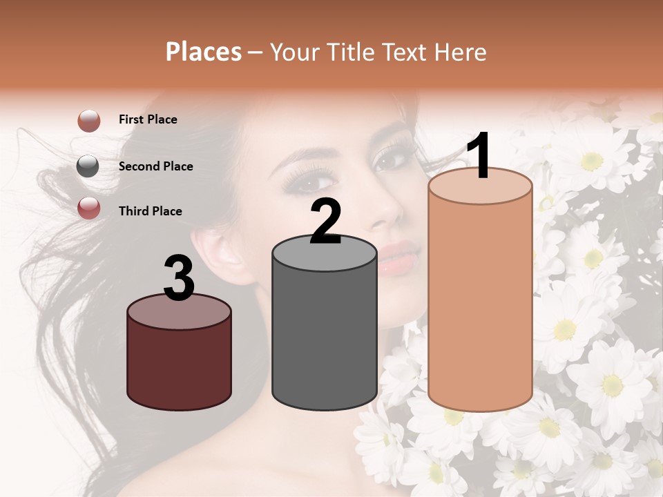 Sensuality Sexy Hair PowerPoint Template