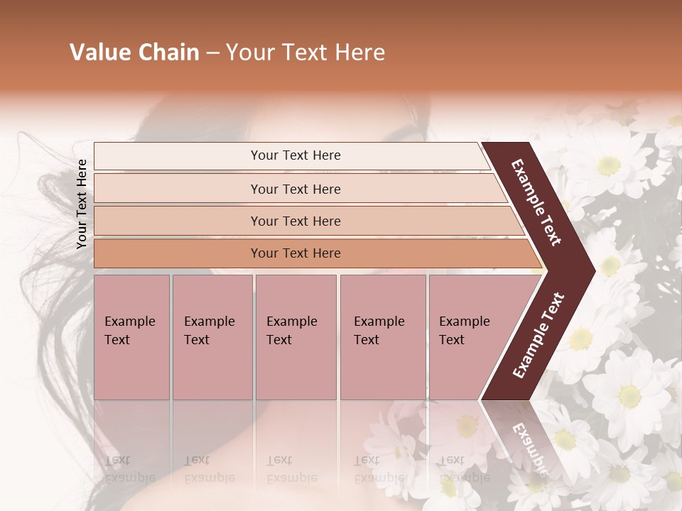 Sensuality Sexy Hair PowerPoint Template