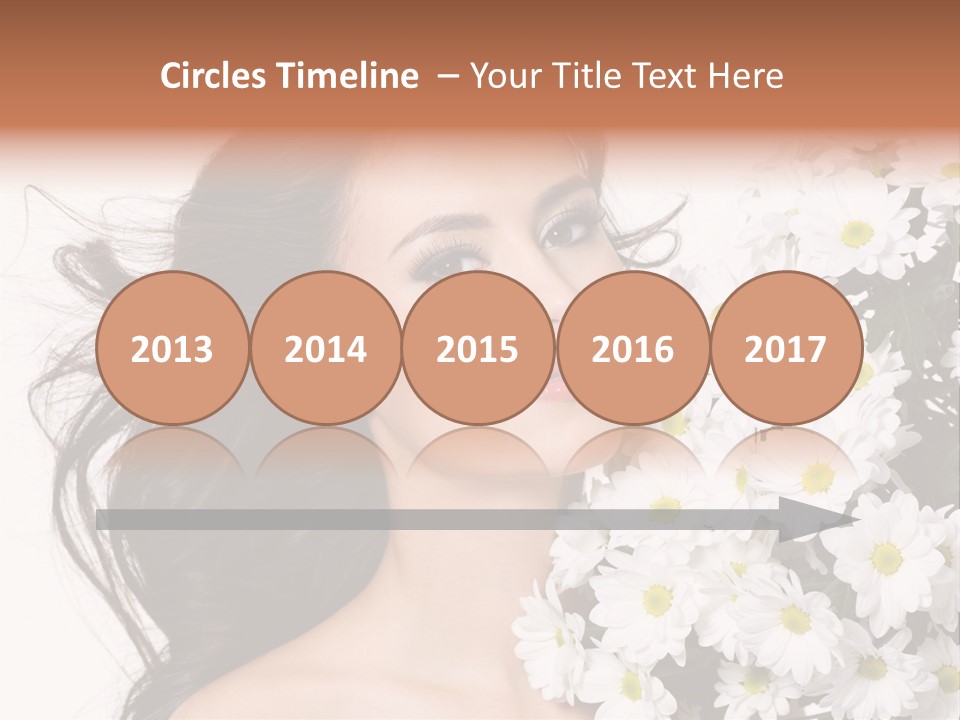 Sensuality Sexy Hair PowerPoint Template