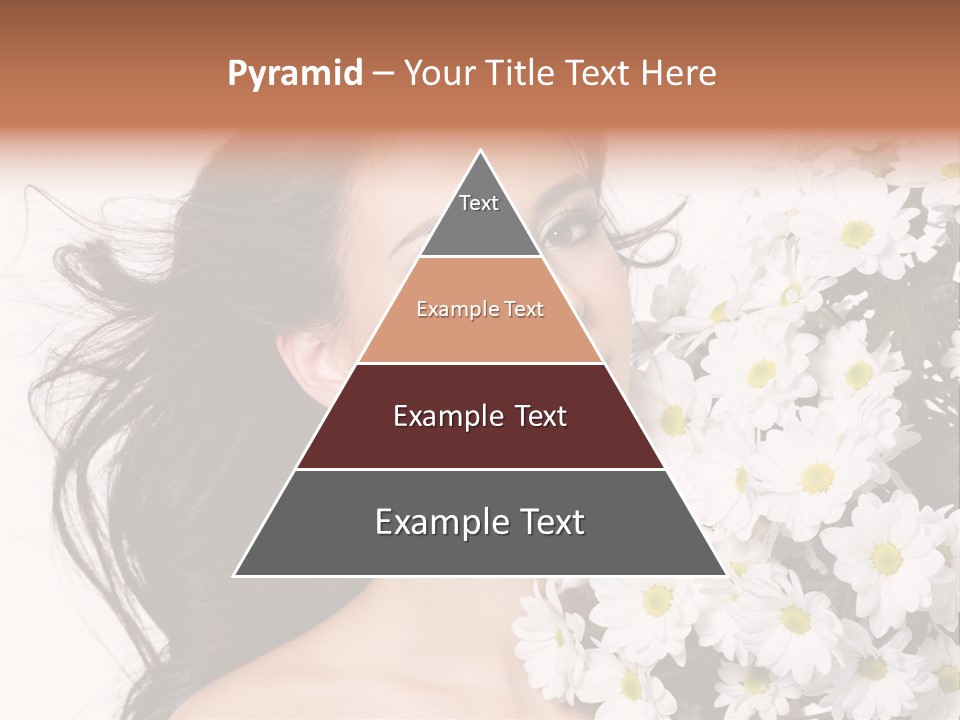 Sensuality Sexy Hair PowerPoint Template