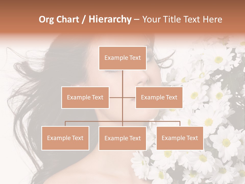 Sensuality Sexy Hair PowerPoint Template