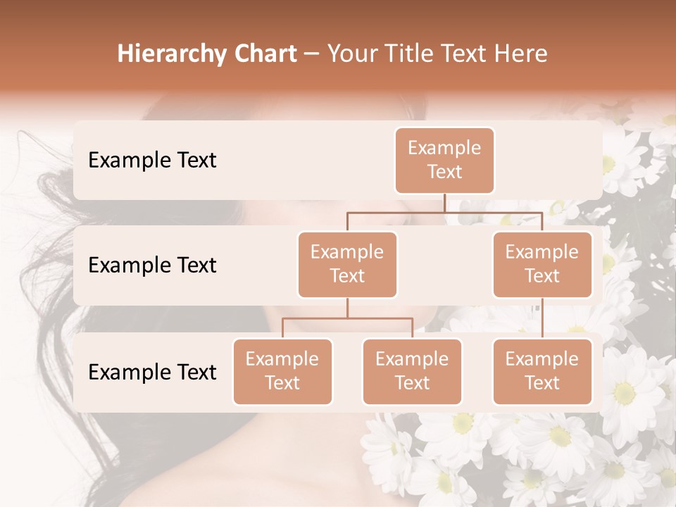 Sensuality Sexy Hair PowerPoint Template