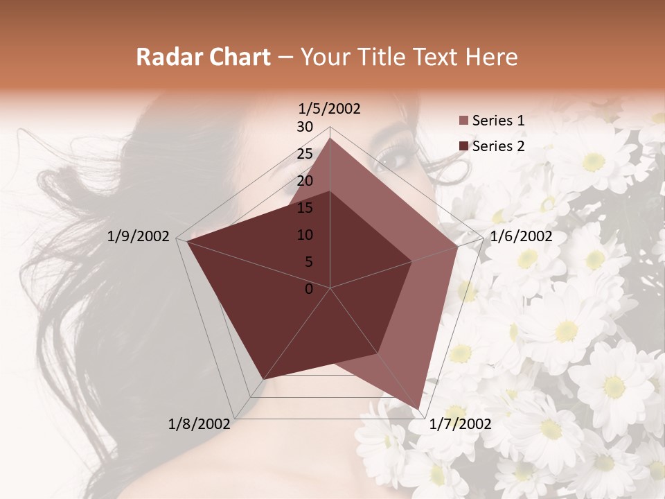 Sensuality Sexy Hair PowerPoint Template