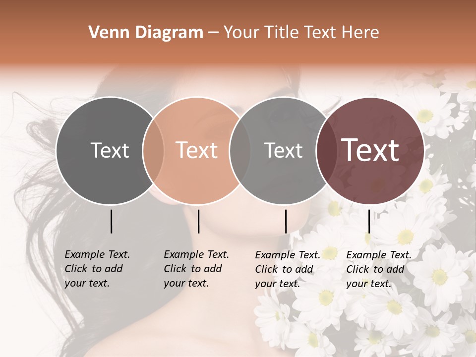 Sensuality Sexy Hair PowerPoint Template