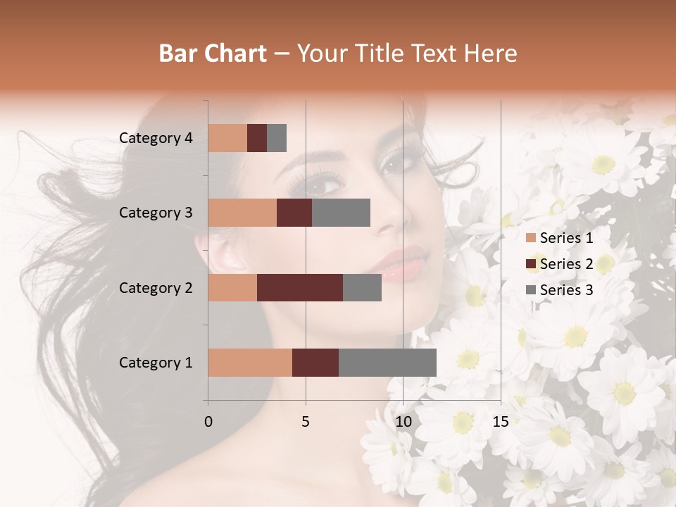 Sensuality Sexy Hair PowerPoint Template