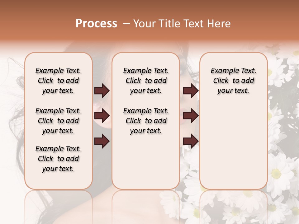 Sensuality Sexy Hair PowerPoint Template
