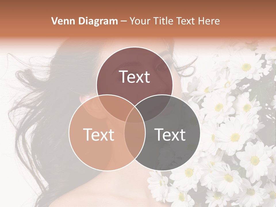 Sensuality Sexy Hair PowerPoint Template