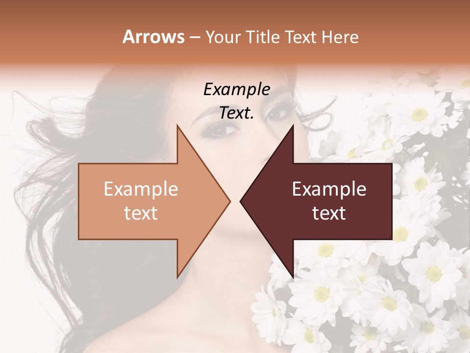 Sensuality Sexy Hair PowerPoint Template