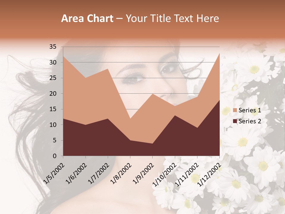 Sensuality Sexy Hair PowerPoint Template