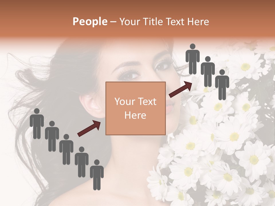 Sensuality Sexy Hair PowerPoint Template