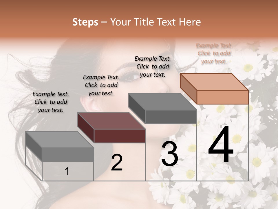 Sensuality Sexy Hair PowerPoint Template