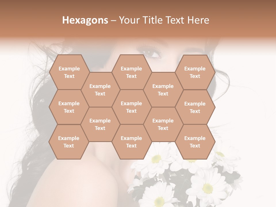 White Background Bunch Spring PowerPoint Template