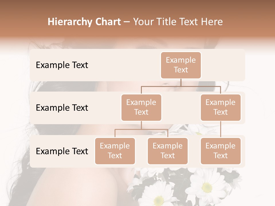 White Background Bunch Spring PowerPoint Template