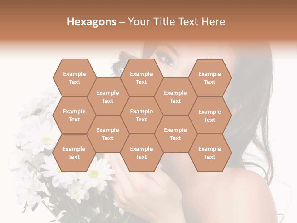 Isolated Copy Space Laughing PowerPoint Template