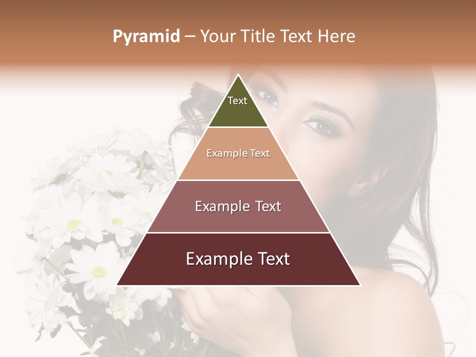 Isolated Copy Space Laughing PowerPoint Template