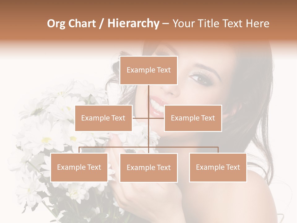 Isolated Copy Space Laughing PowerPoint Template