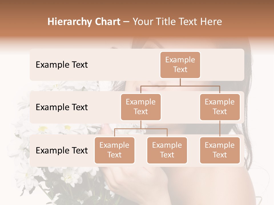 Isolated Copy Space Laughing PowerPoint Template