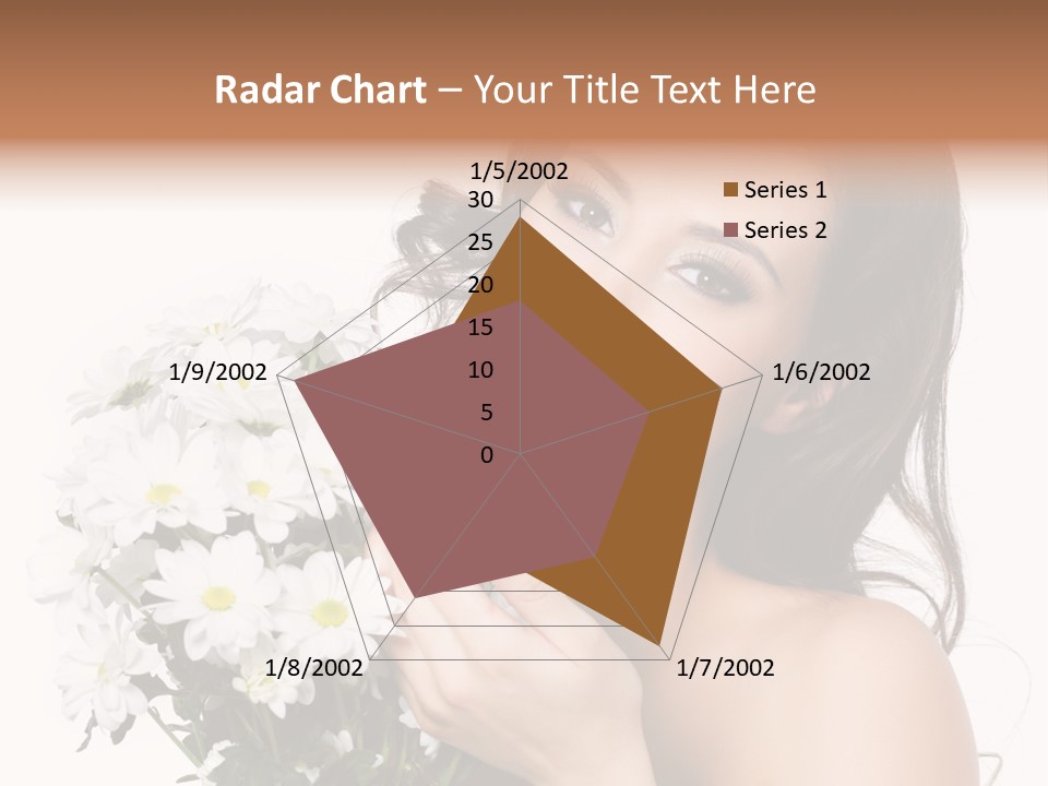 Isolated Copy Space Laughing PowerPoint Template