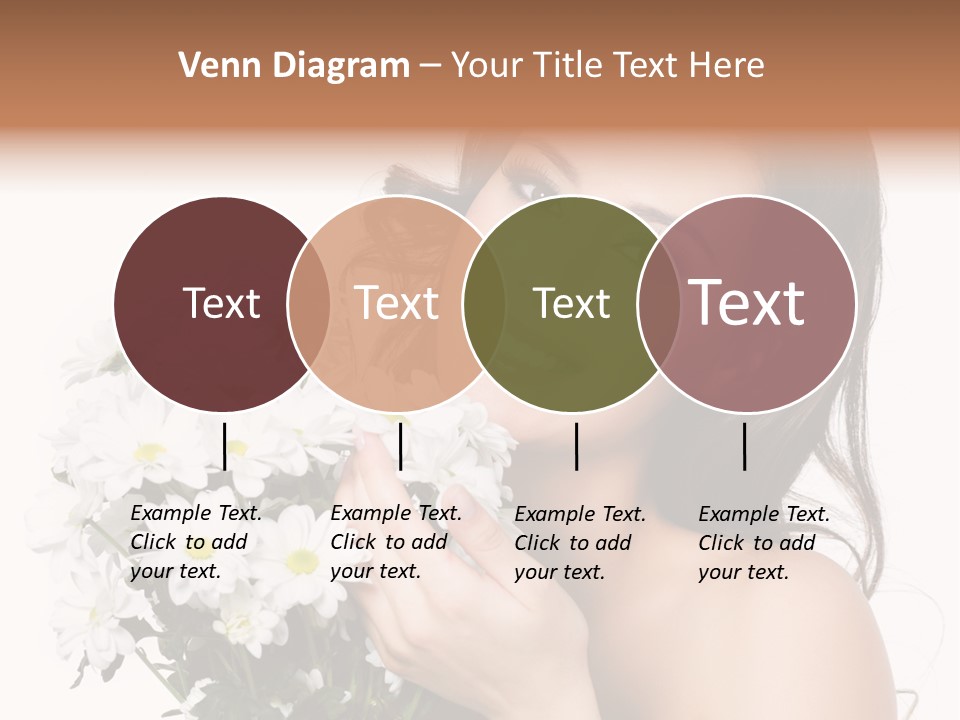Isolated Copy Space Laughing PowerPoint Template