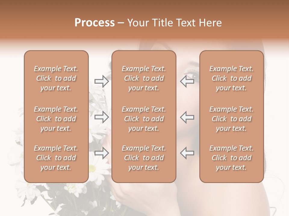 Isolated Copy Space Laughing PowerPoint Template