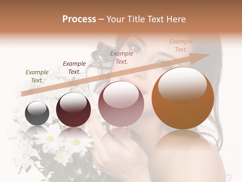 Isolated Copy Space Laughing PowerPoint Template