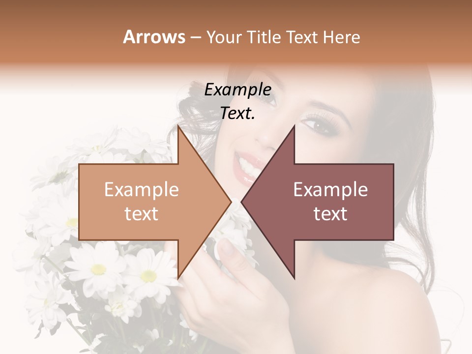 Isolated Copy Space Laughing PowerPoint Template